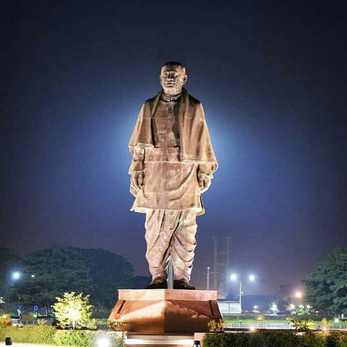 Statue of Unity height