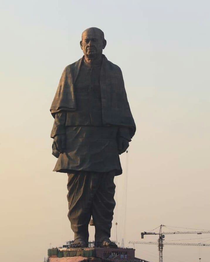 Statue of Unity height