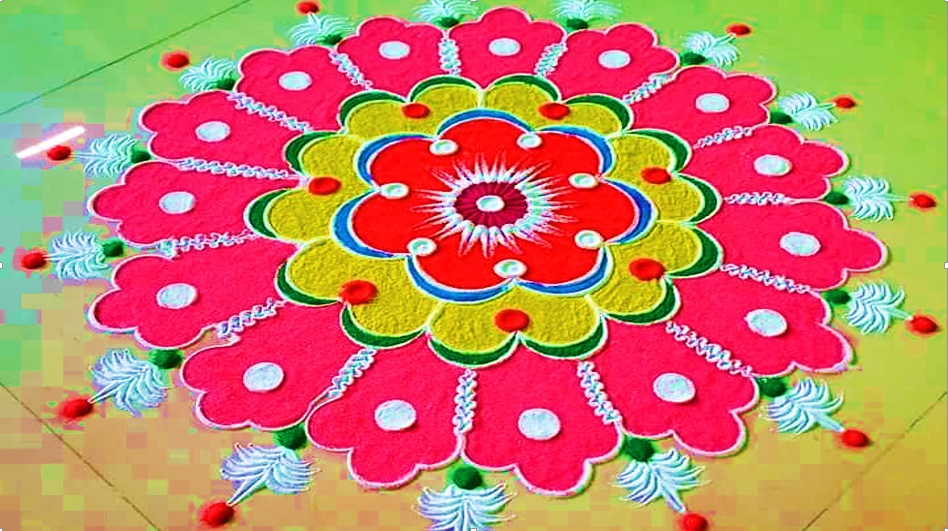rangoli designs for diwali,pongal 2019