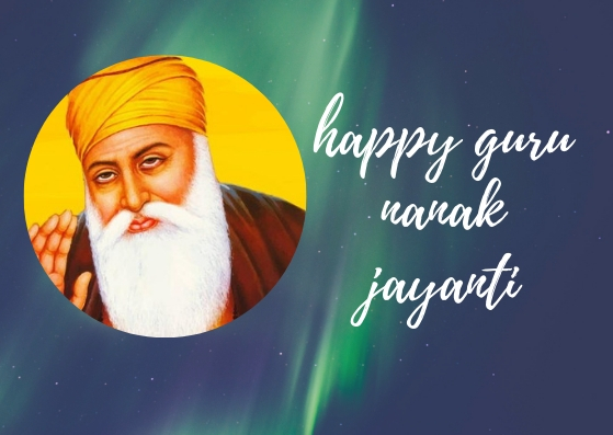 happy guru nanak jayanti Wishes 2019