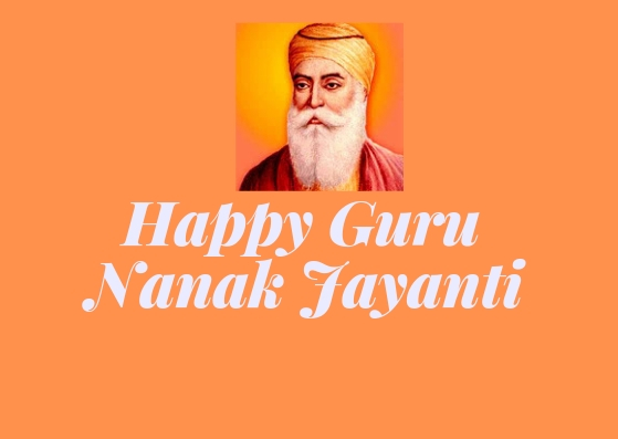 happy guru nanak jayanti Wishes