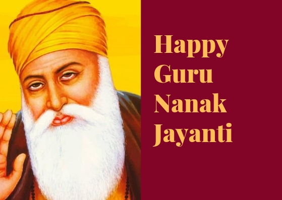 Happy Guru Nanak Jayanti wishes