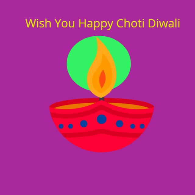 Choti diwali wishes Image