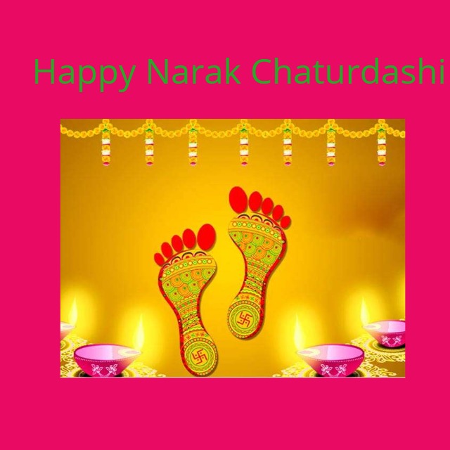 choti diwali or  narak chaturdashi wishes image