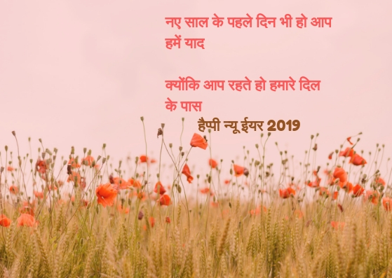 happy new year shayari 2019
