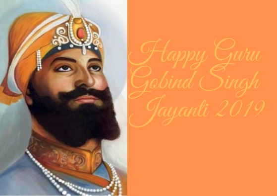 Happy Guru Gobind Singh Jayanti 2019