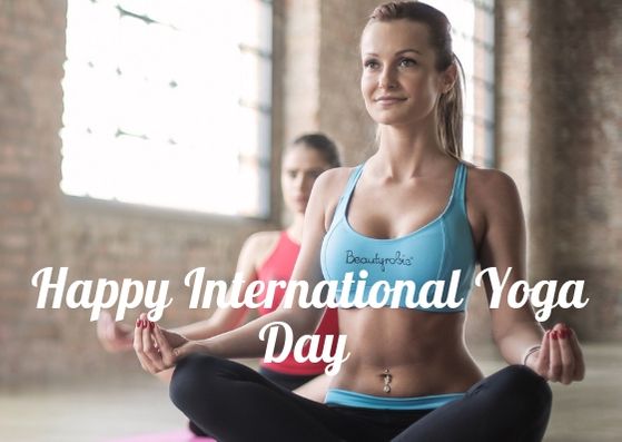International Yoga Day wishes image
