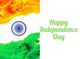 Independence day wishes image in hindi and english, 15 august badhai sandesh